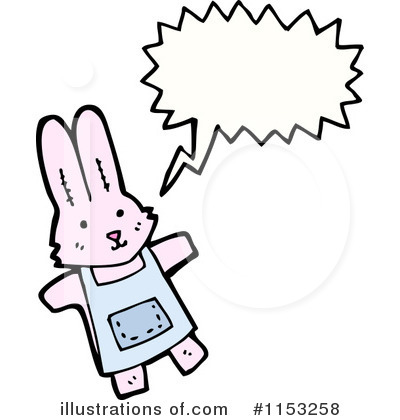 Royalty-Free (RF) Rabbit Clipart Illustration by lineartestpilot - Stock Sample #1153258