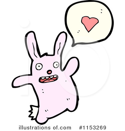 Royalty-Free (RF) Rabbit Clipart Illustration by lineartestpilot - Stock Sample #1153269