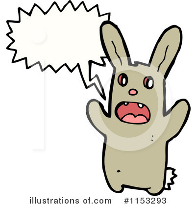Royalty-Free (RF) Rabbit Clipart Illustration by lineartestpilot - Stock Sample #1153293