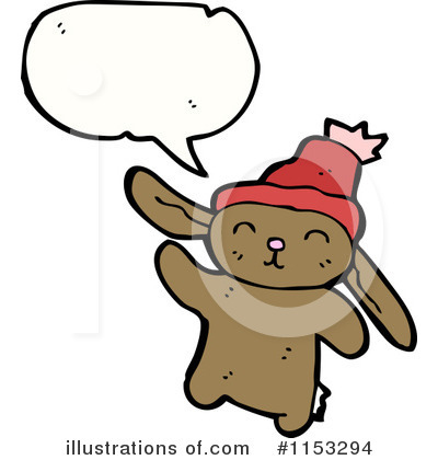 Royalty-Free (RF) Rabbit Clipart Illustration by lineartestpilot - Stock Sample #1153294