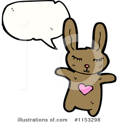 Royalty-Free (RF) Rabbit Clipart Illustration by lineartestpilot - Stock Sample #1153298