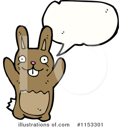 Royalty-Free (RF) Rabbit Clipart Illustration by lineartestpilot - Stock Sample #1153301