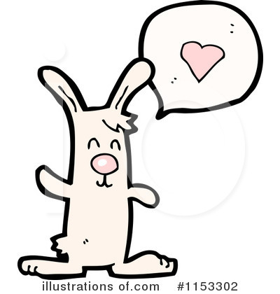 Royalty-Free (RF) Rabbit Clipart Illustration by lineartestpilot - Stock Sample #1153302