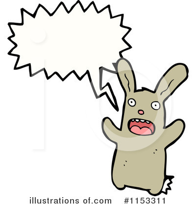 Royalty-Free (RF) Rabbit Clipart Illustration by lineartestpilot - Stock Sample #1153311