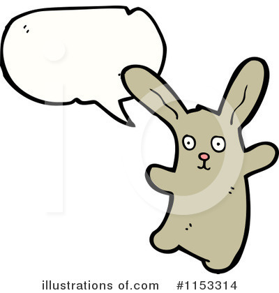 Royalty-Free (RF) Rabbit Clipart Illustration by lineartestpilot - Stock Sample #1153314
