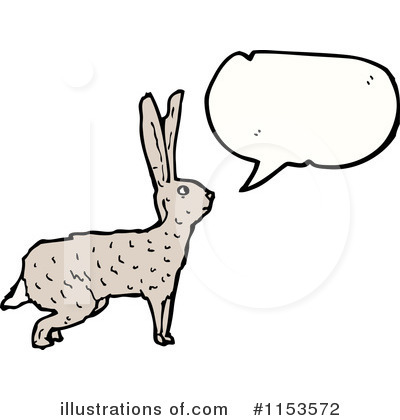Royalty-Free (RF) Rabbit Clipart Illustration by lineartestpilot - Stock Sample #1153572