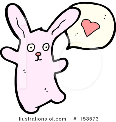 Royalty-Free (RF) Rabbit Clipart Illustration by lineartestpilot - Stock Sample #1153573