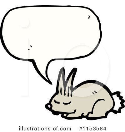 Royalty-Free (RF) Rabbit Clipart Illustration by lineartestpilot - Stock Sample #1153584