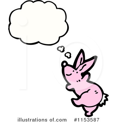 Royalty-Free (RF) Rabbit Clipart Illustration by lineartestpilot - Stock Sample #1153587