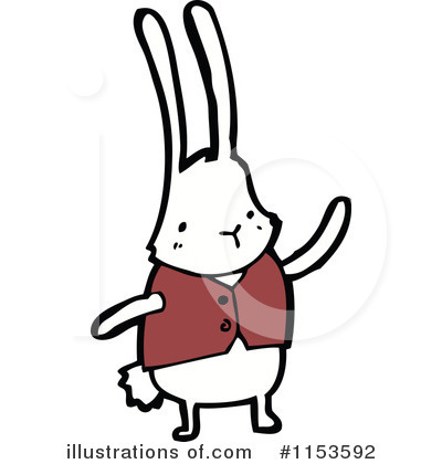 Royalty-Free (RF) Rabbit Clipart Illustration by lineartestpilot - Stock Sample #1153592