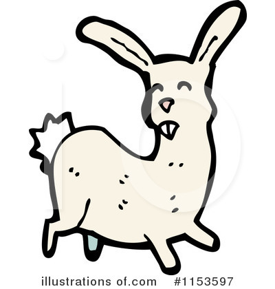 Royalty-Free (RF) Rabbit Clipart Illustration by lineartestpilot - Stock Sample #1153597