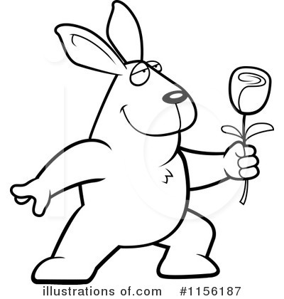 Royalty-Free (RF) Rabbit Clipart Illustration by Cory Thoman - Stock Sample #1156187