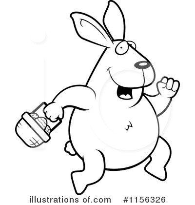 Royalty-Free (RF) Rabbit Clipart Illustration by Cory Thoman - Stock Sample #1156326