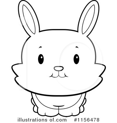 Royalty-Free (RF) Rabbit Clipart Illustration by Cory Thoman - Stock Sample #1156478