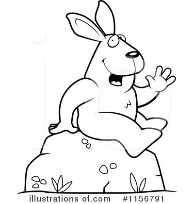 Royalty-Free (RF) Rabbit Clipart Illustration by Cory Thoman - Stock Sample #1156791