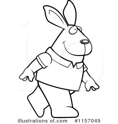 Royalty-Free (RF) Rabbit Clipart Illustration by Cory Thoman - Stock Sample #1157049