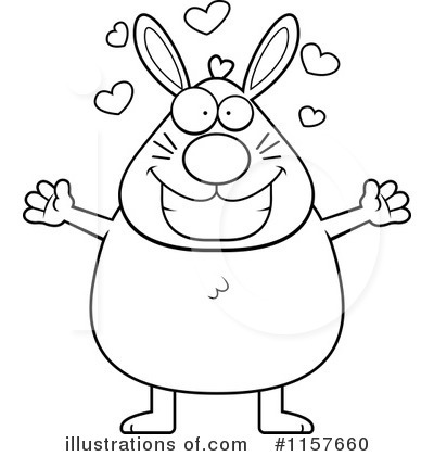 Royalty-Free (RF) Rabbit Clipart Illustration by Cory Thoman - Stock Sample #1157660