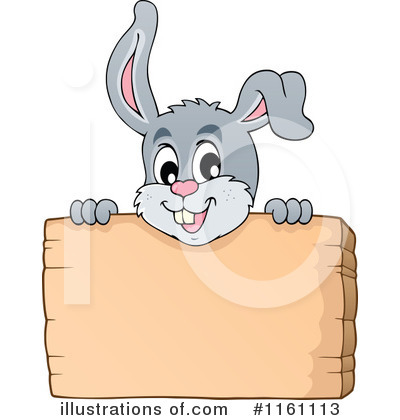 Easter Bunny Clipart #1161113 by visekart