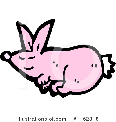Royalty-Free (RF) Rabbit Clipart Illustration by lineartestpilot - Stock Sample #1162318