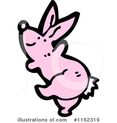 Royalty-Free (RF) Rabbit Clipart Illustration by lineartestpilot - Stock Sample #1162319