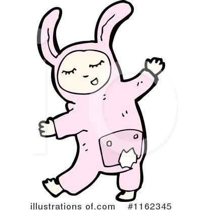 Royalty-Free (RF) Rabbit Clipart Illustration by lineartestpilot - Stock Sample #1162345