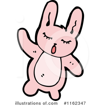 Royalty-Free (RF) Rabbit Clipart Illustration by lineartestpilot - Stock Sample #1162347