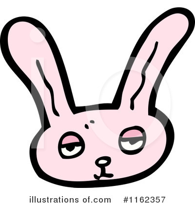 Royalty-Free (RF) Rabbit Clipart Illustration by lineartestpilot - Stock Sample #1162357