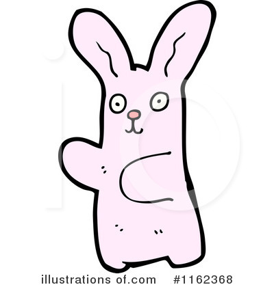 Royalty-Free (RF) Rabbit Clipart Illustration by lineartestpilot - Stock Sample #1162368