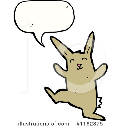 Royalty-Free (RF) Rabbit Clipart Illustration by lineartestpilot - Stock Sample #1162375