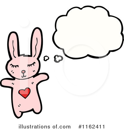 Royalty-Free (RF) Rabbit Clipart Illustration by lineartestpilot - Stock Sample #1162411