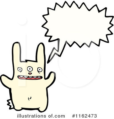 Royalty-Free (RF) Rabbit Clipart Illustration by lineartestpilot - Stock Sample #1162473