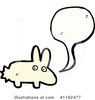 Royalty-Free (RF) Rabbit Clipart Illustration by lineartestpilot - Stock Sample #1162477