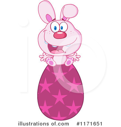 Royalty-Free (RF) Rabbit Clipart Illustration by Hit Toon - Stock Sample #1171651