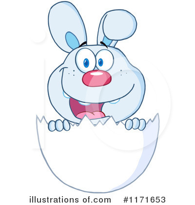 Royalty-Free (RF) Rabbit Clipart Illustration by Hit Toon - Stock Sample #1171653