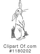 Rabbit Clipart #1180202 by Prawny Vintage
