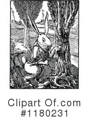 Rabbit Clipart #1180231 by Prawny Vintage