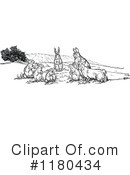 Rabbit Clipart #1180434 by Prawny Vintage