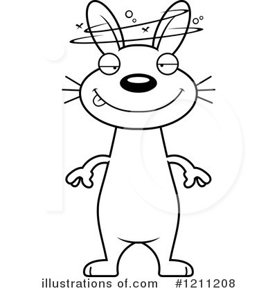 Royalty-Free (RF) Rabbit Clipart Illustration by Cory Thoman - Stock Sample #1211208