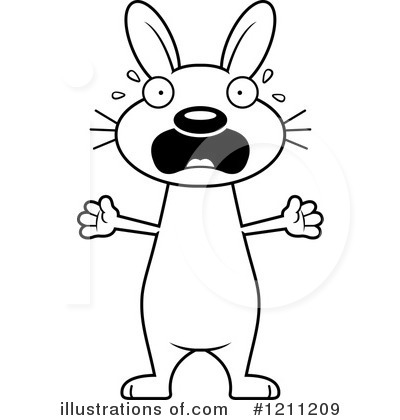 Royalty-Free (RF) Rabbit Clipart Illustration by Cory Thoman - Stock Sample #1211209