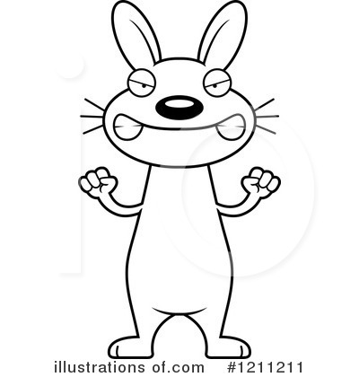 Royalty-Free (RF) Rabbit Clipart Illustration by Cory Thoman - Stock Sample #1211211
