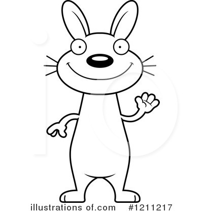 Royalty-Free (RF) Rabbit Clipart Illustration by Cory Thoman - Stock Sample #1211217