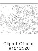 Rabbit Clipart #1212528 by Alex Bannykh