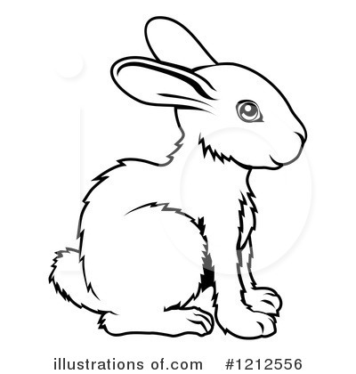 Royalty-Free (RF) Rabbit Clipart Illustration by AtStockIllustration - Stock Sample #1212556