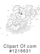 Rabbit Clipart #1216631 by Alex Bannykh