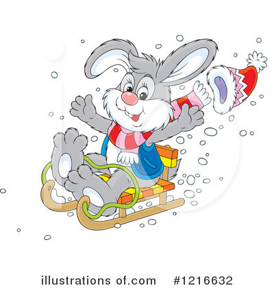 Royalty-Free (RF) Rabbit Clipart Illustration by Alex Bannykh - Stock Sample #1216632