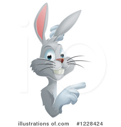 Royalty-Free (RF) Rabbit Clipart Illustration by AtStockIllustration - Stock Sample #1228424