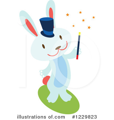 Royalty-Free (RF) Rabbit Clipart Illustration by Cherie Reve - Stock Sample #1229823