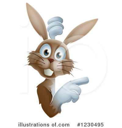 Royalty-Free (RF) Rabbit Clipart Illustration by AtStockIllustration - Stock Sample #1230495