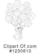 Rabbit Clipart #1230610 by Alex Bannykh
