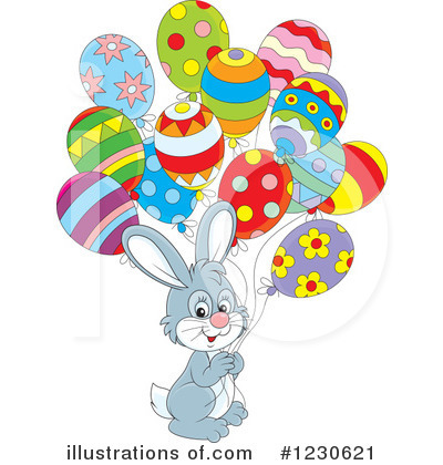 Royalty-Free (RF) Rabbit Clipart Illustration by Alex Bannykh - Stock Sample #1230621